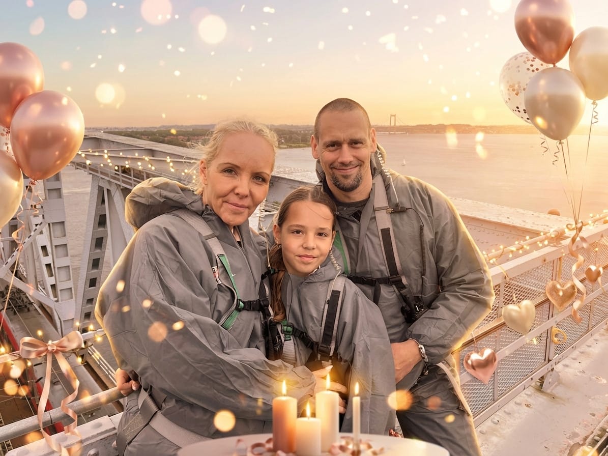 Anniversary photo effect example