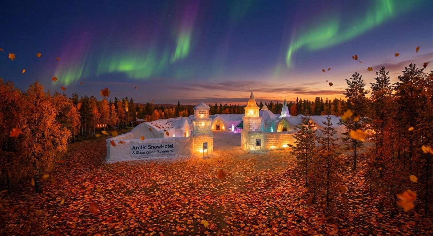 Autumn photo effect example