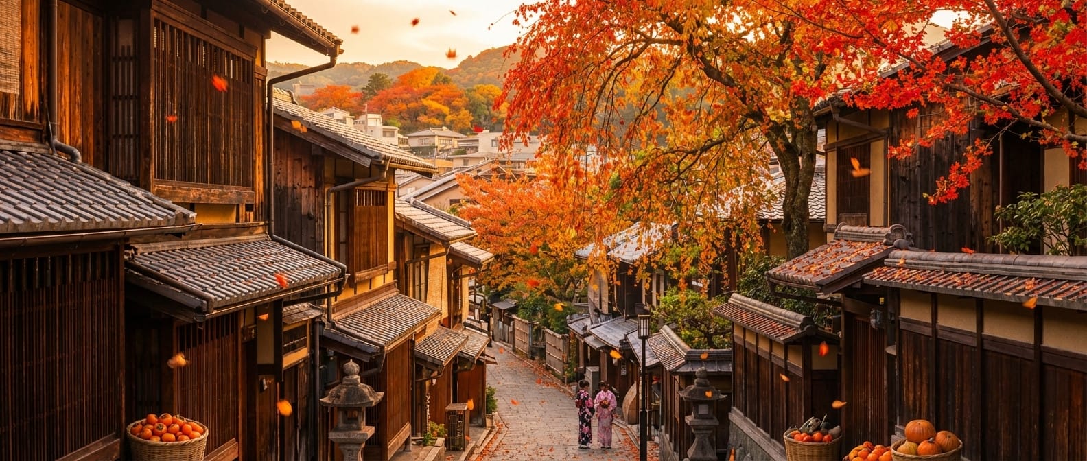 Autumn photo effect example