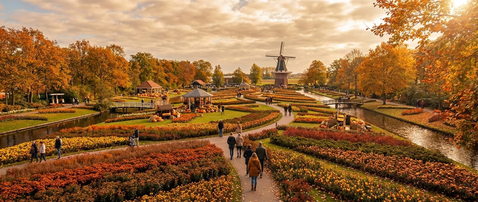 Autumn photo effect example