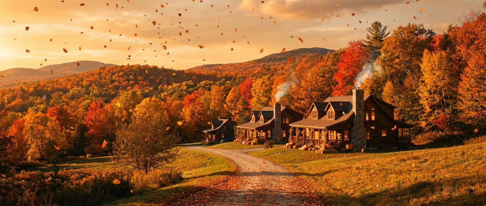 Autumn photo effect example