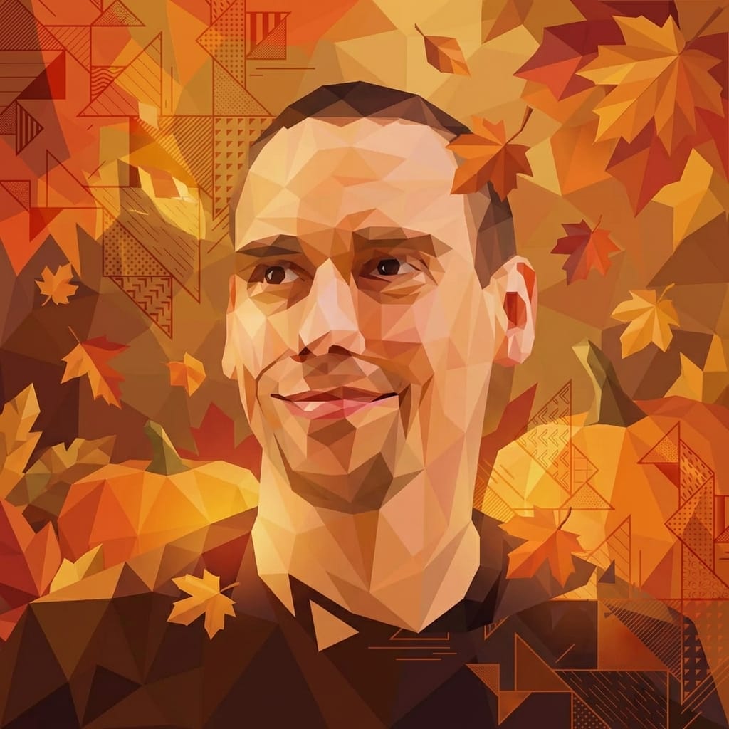 Autumn photo effect example