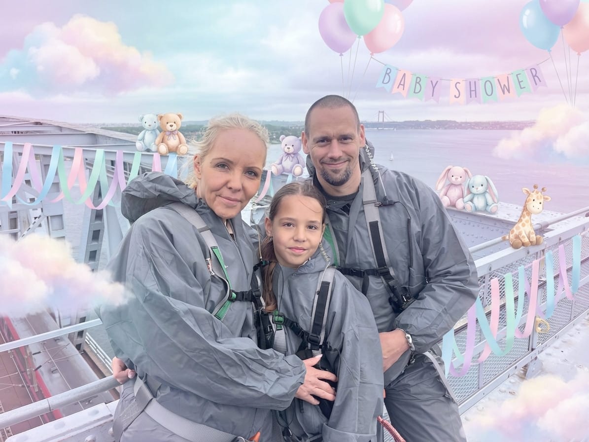 Baby Shower photo effect example