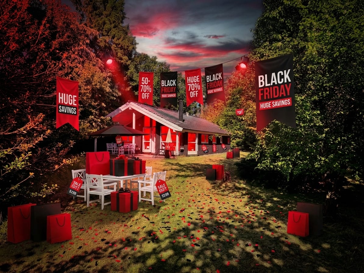 Black Friday photo effect example