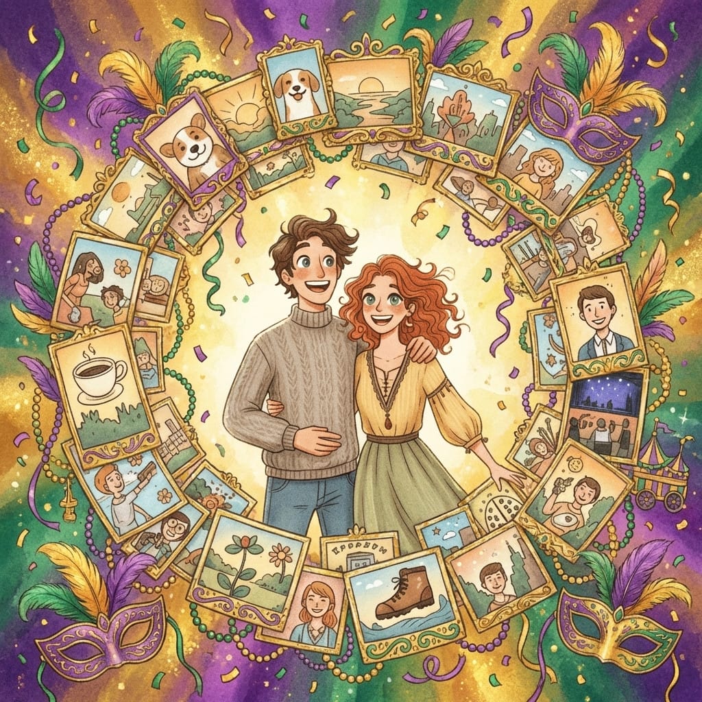 Carnival photo effect example