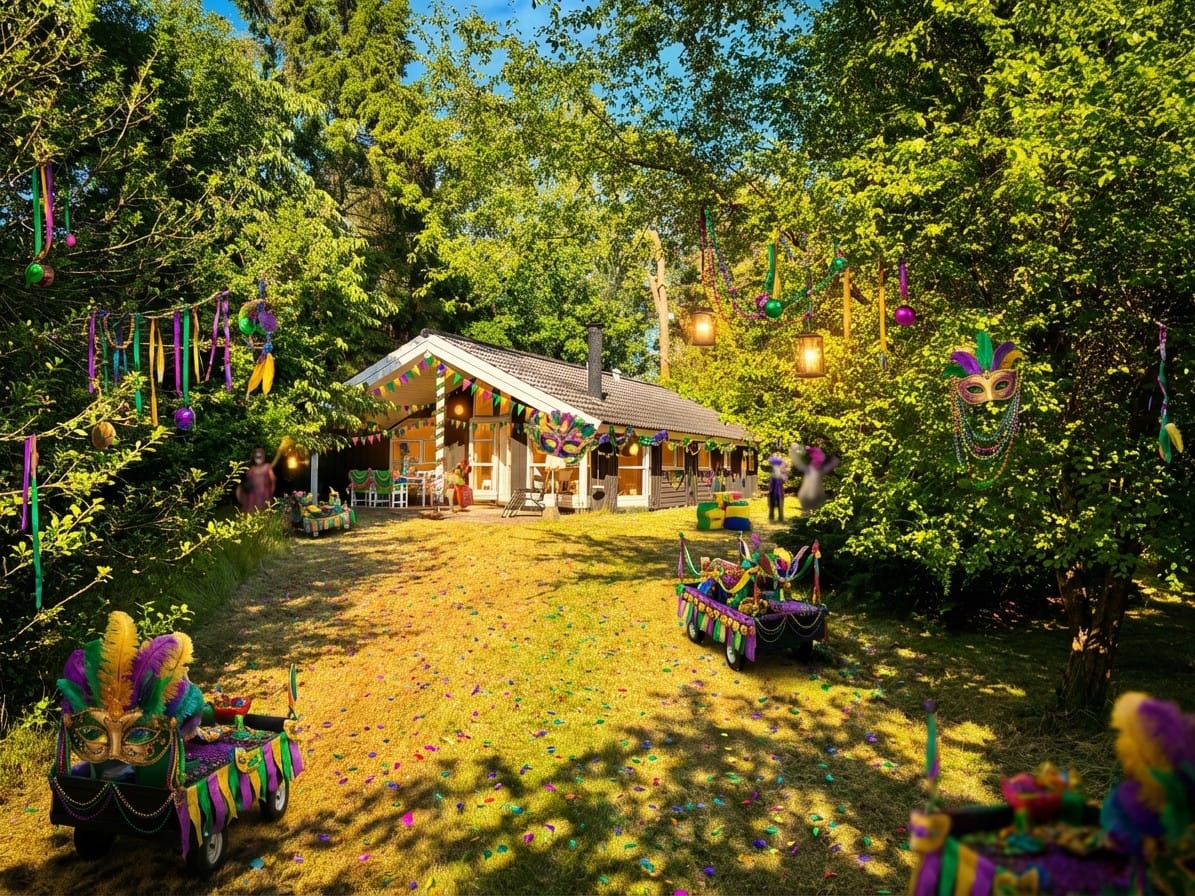 Carnival photo effect example