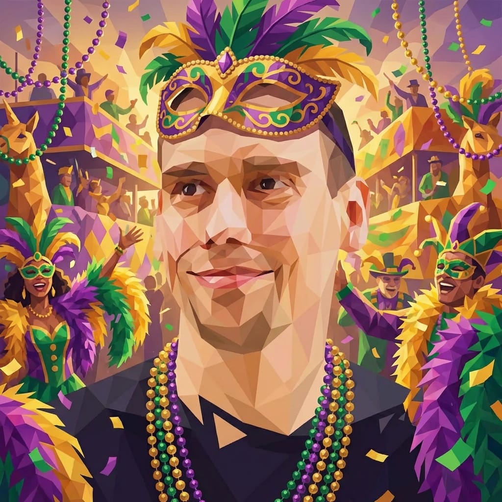 Carnival photo effect example