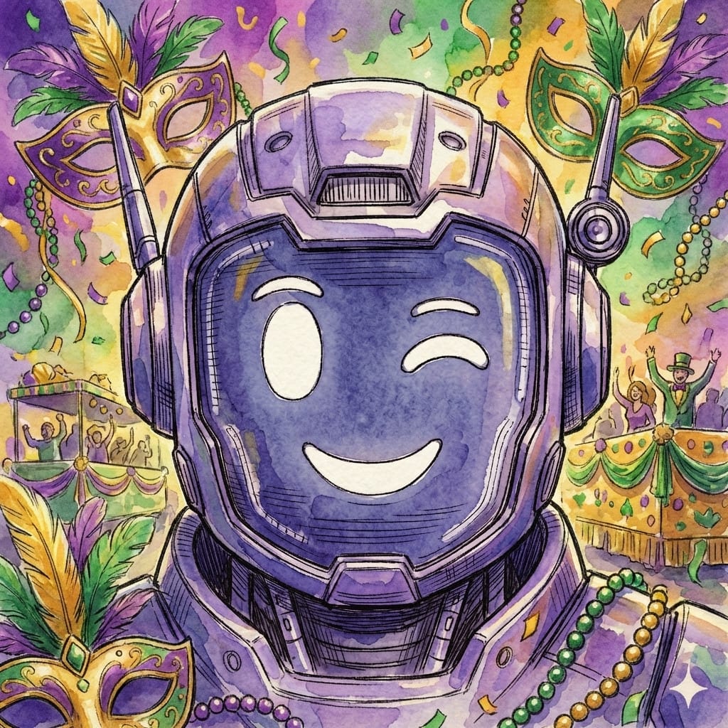 Carnival photo effect example