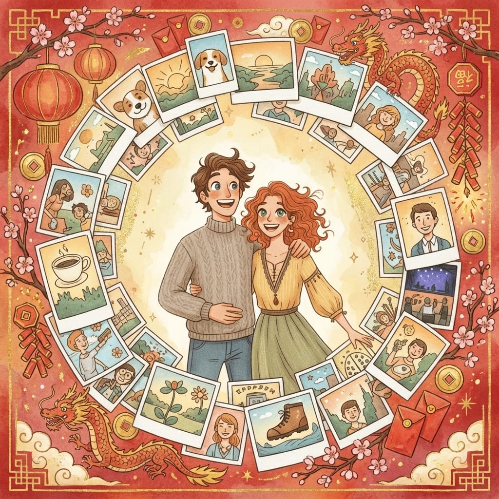 Chinese New Year photo effect example