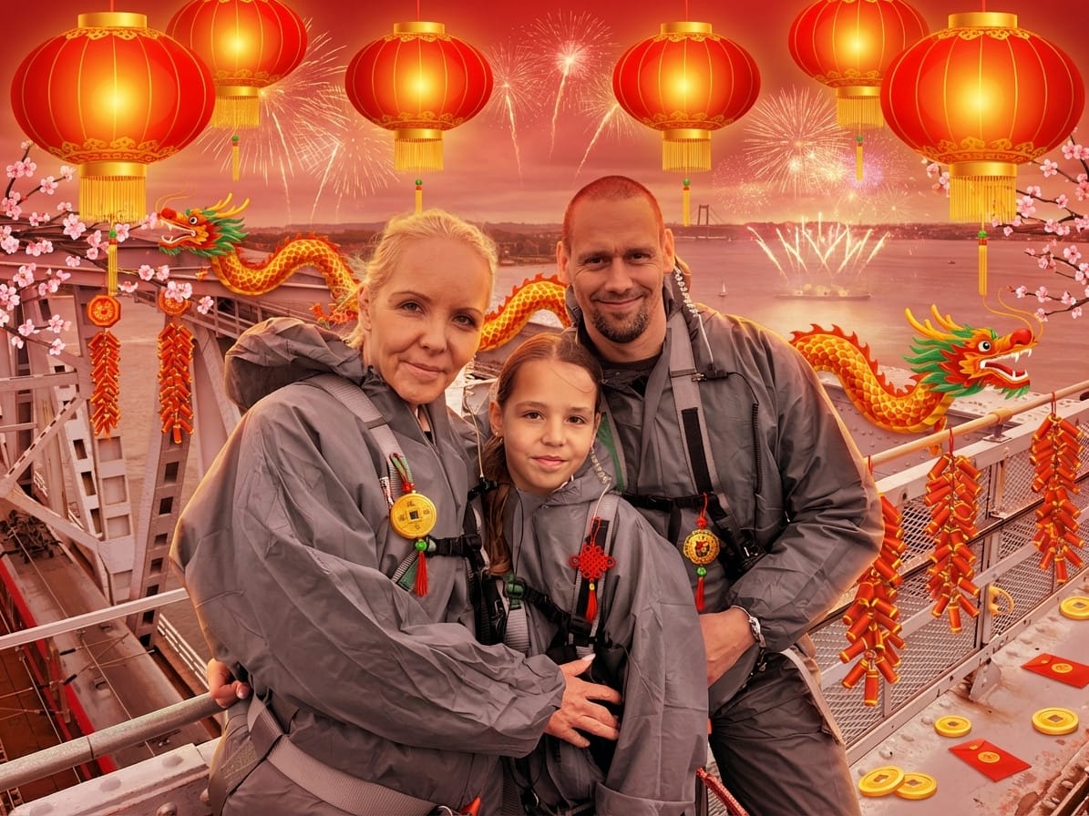 Chinese New Year photo effect example
