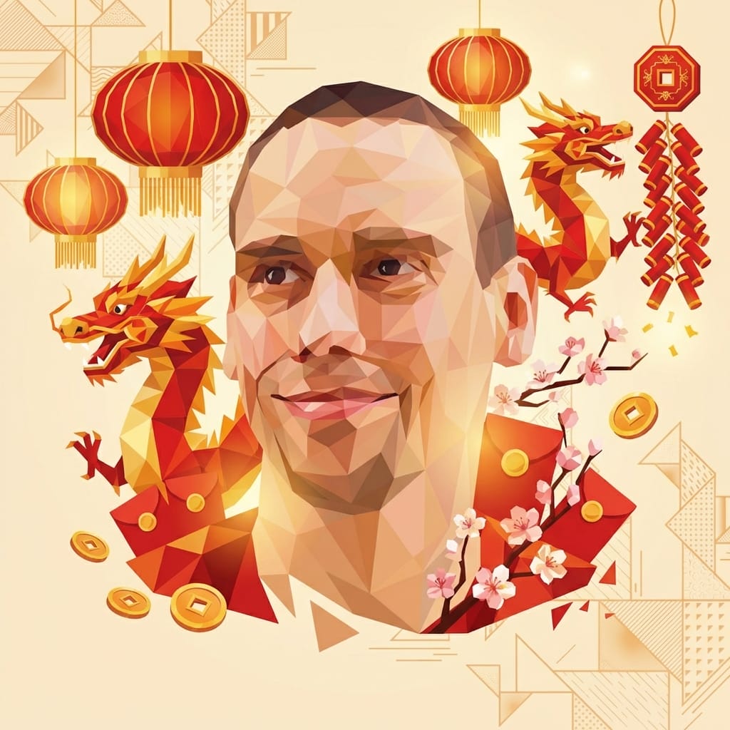 Chinese New Year photo effect example