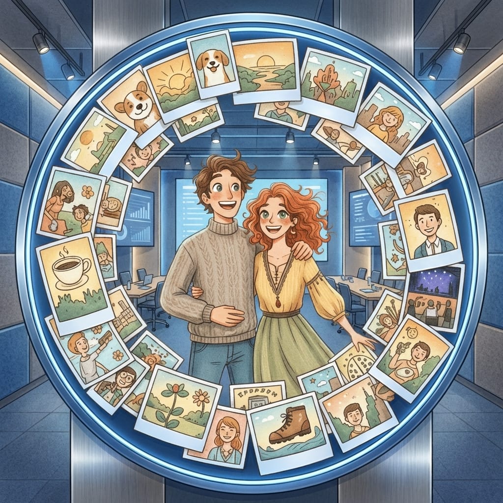 Conference photo effect example