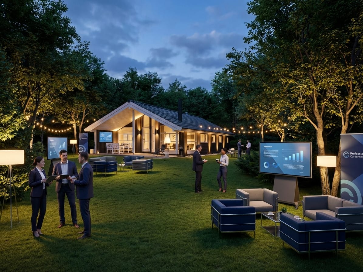 Conference photo effect example