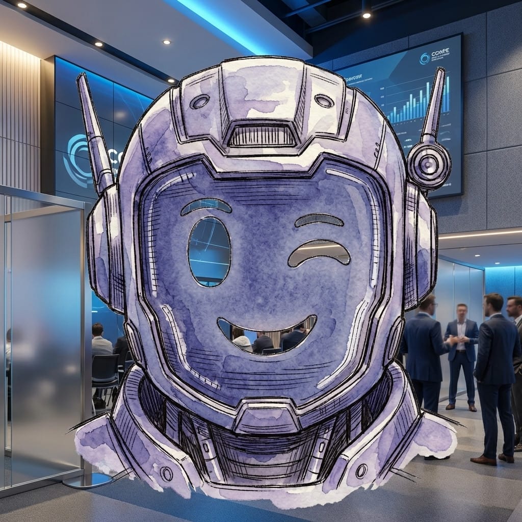 Conference photo effect example