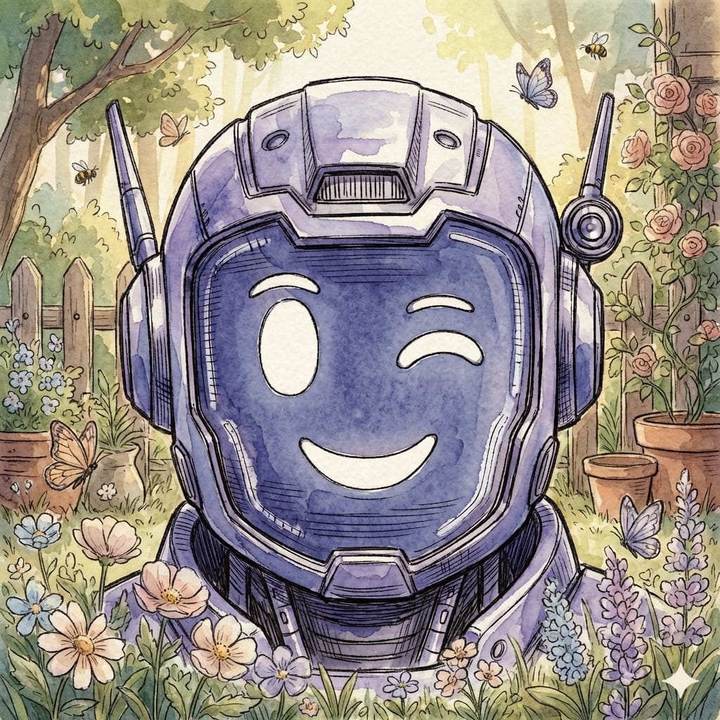 Cottagecore photo effect example