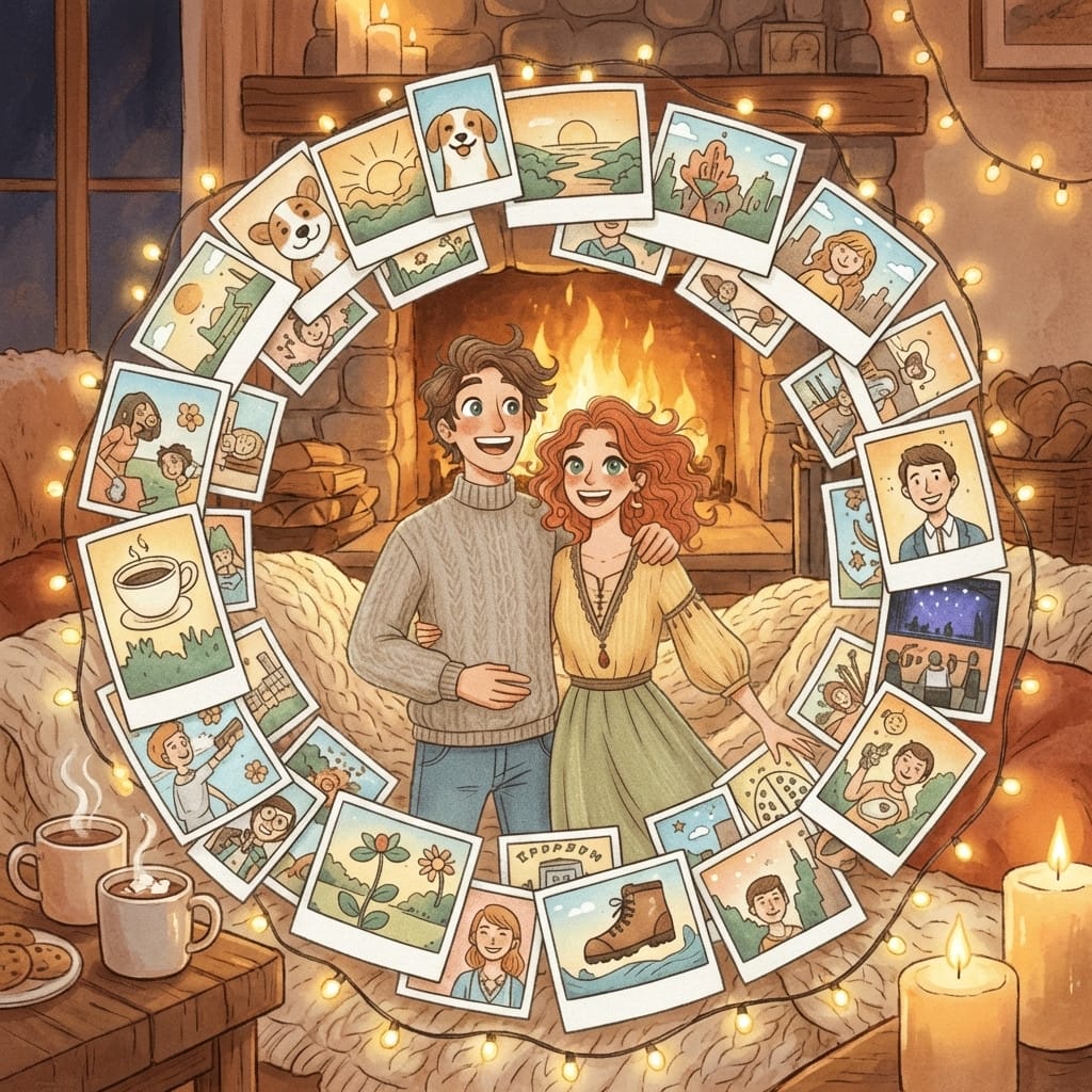 Cozy photo effect example