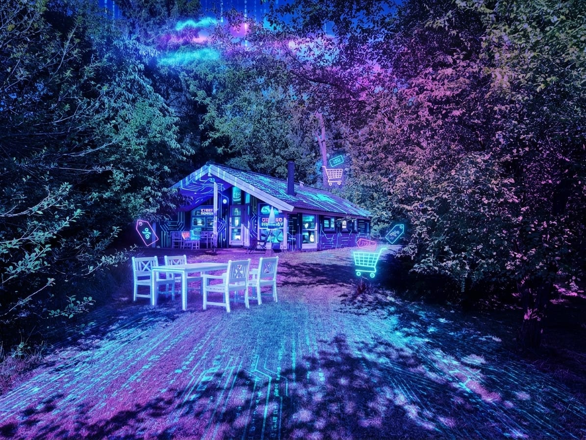 Cyber Monday photo effect example