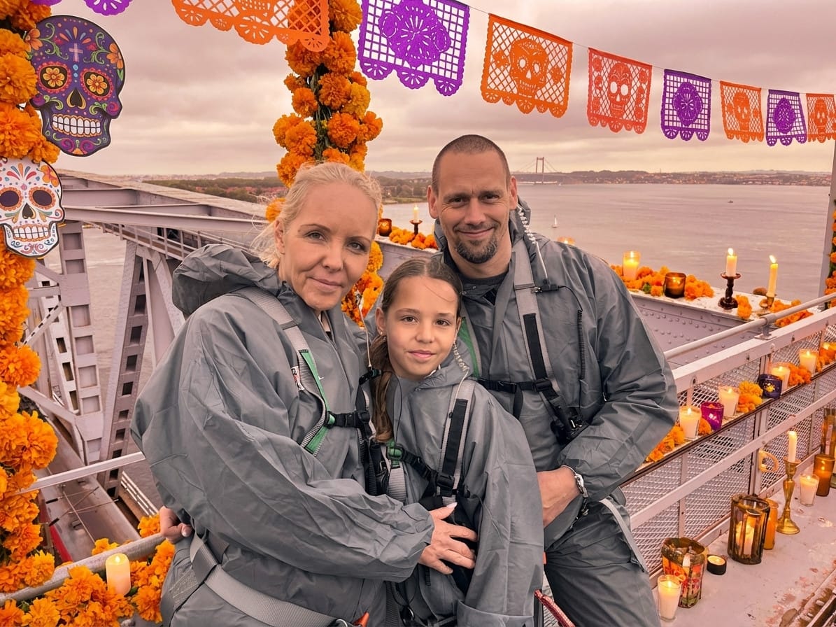 Día de los Muertos photo effect example