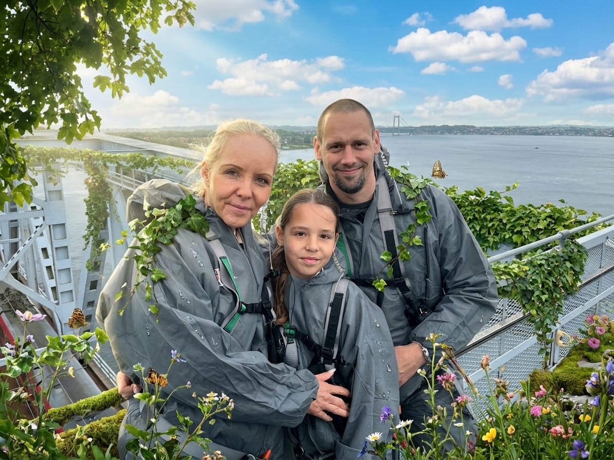 Earth Day photo effect example