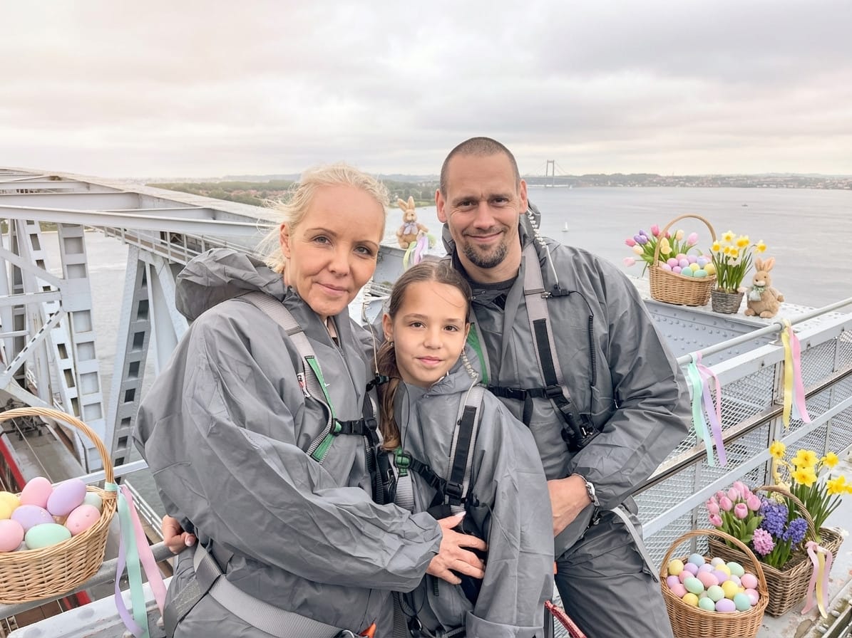 Easter photo effect example