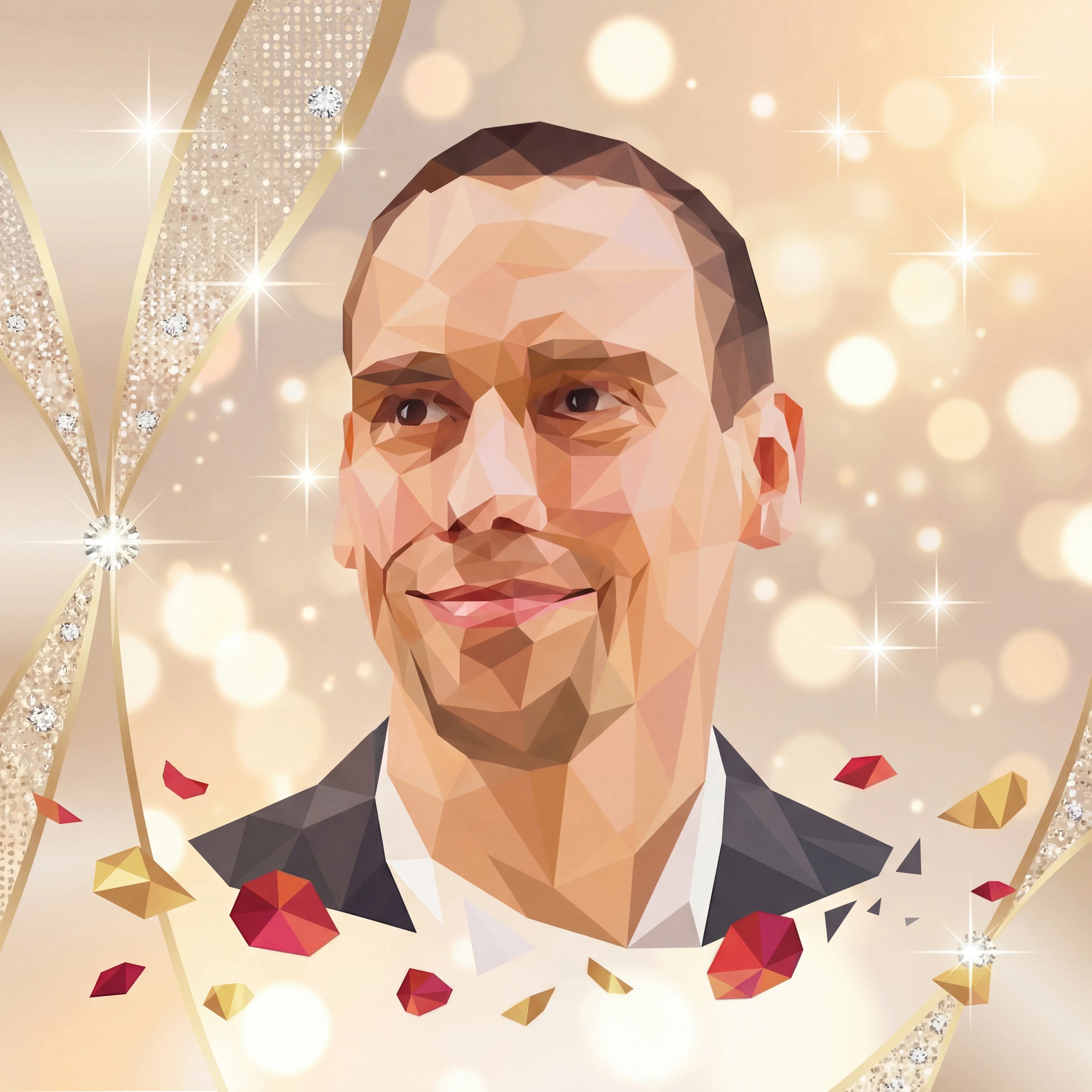 Engagement photo effect example