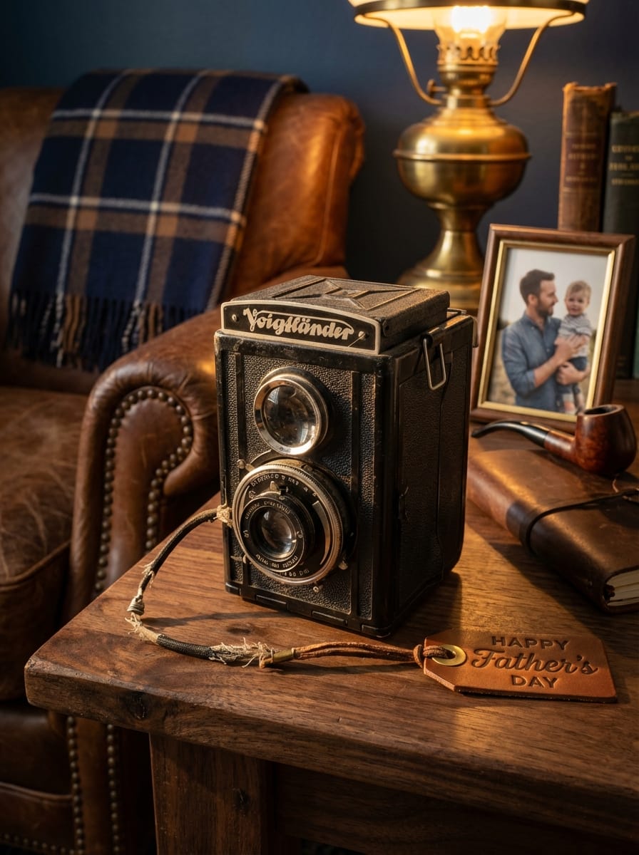 Father's Day photo effect example