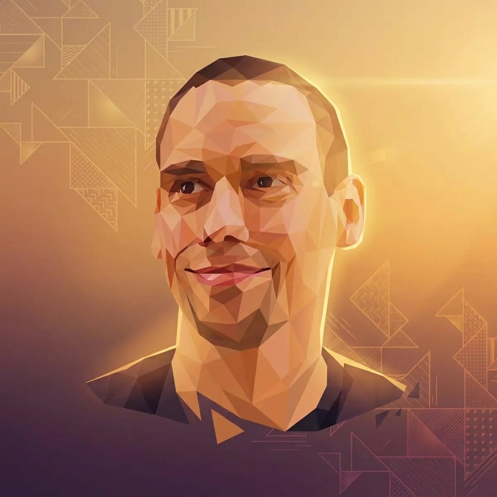 Golden hour photo effect example