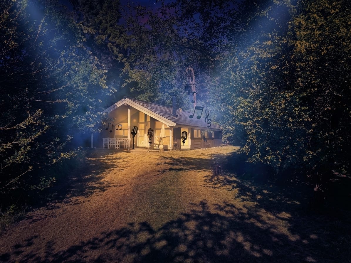 International Jazz Day photo effect example