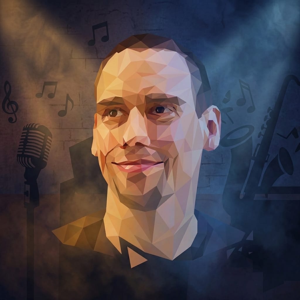 International Jazz Day photo effect example