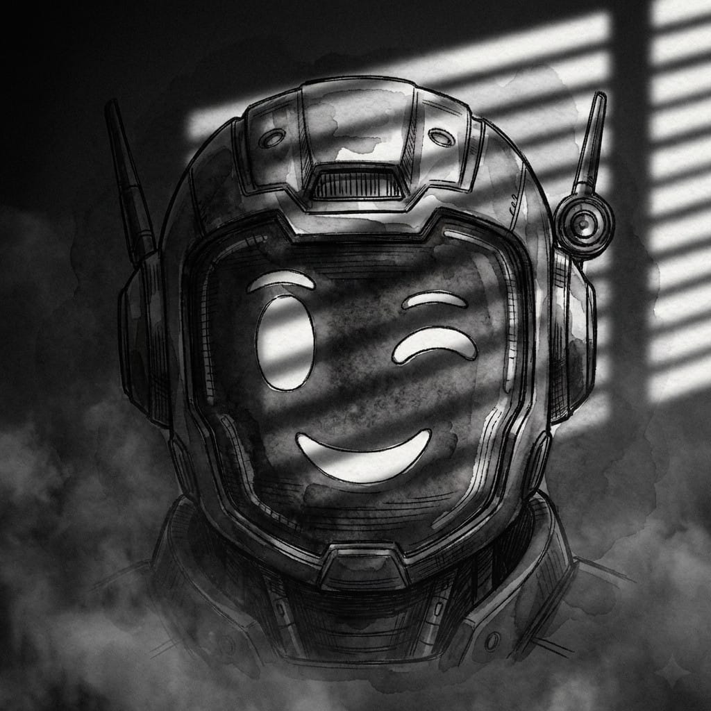 Noir photo effect example