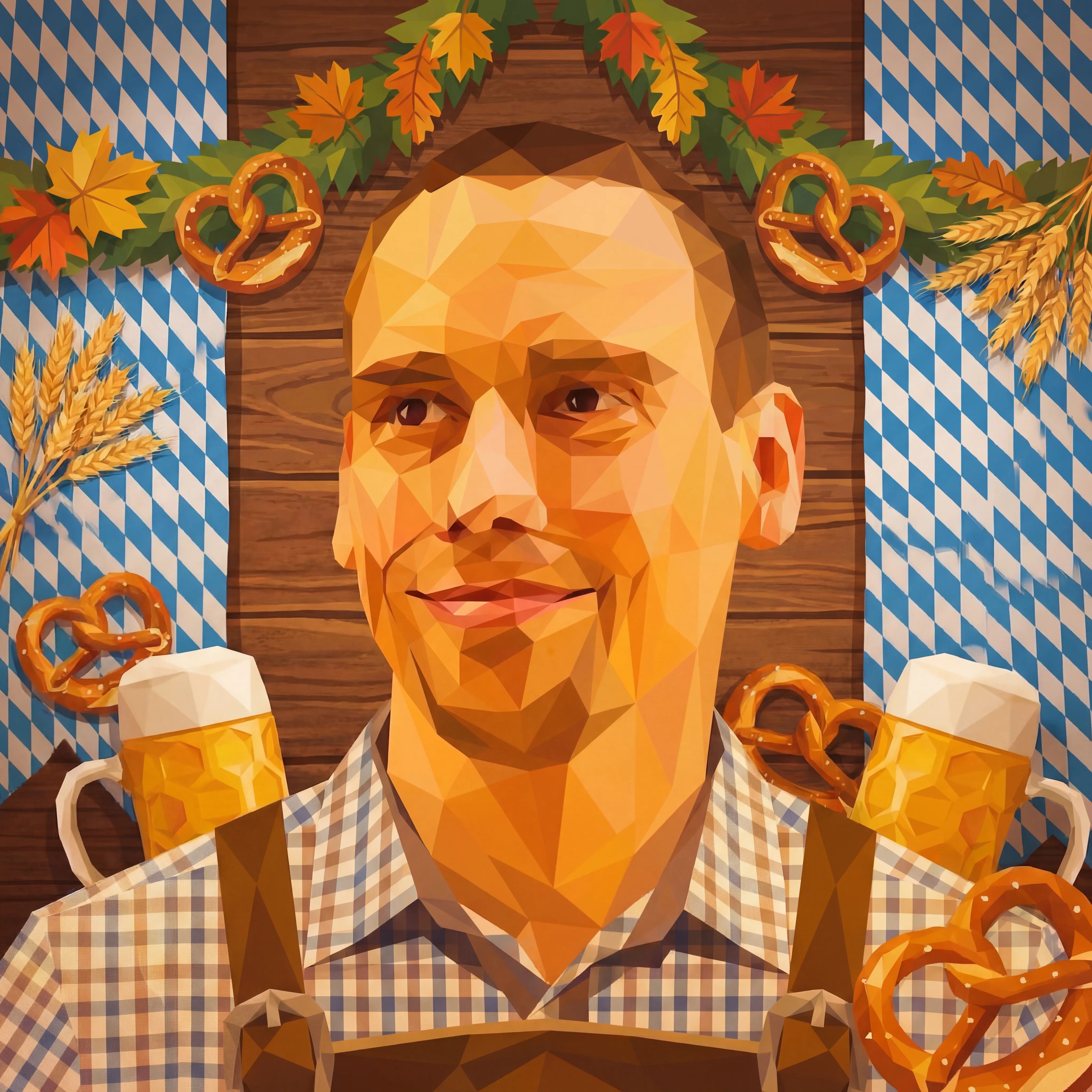 Oktoberfest photo effect example