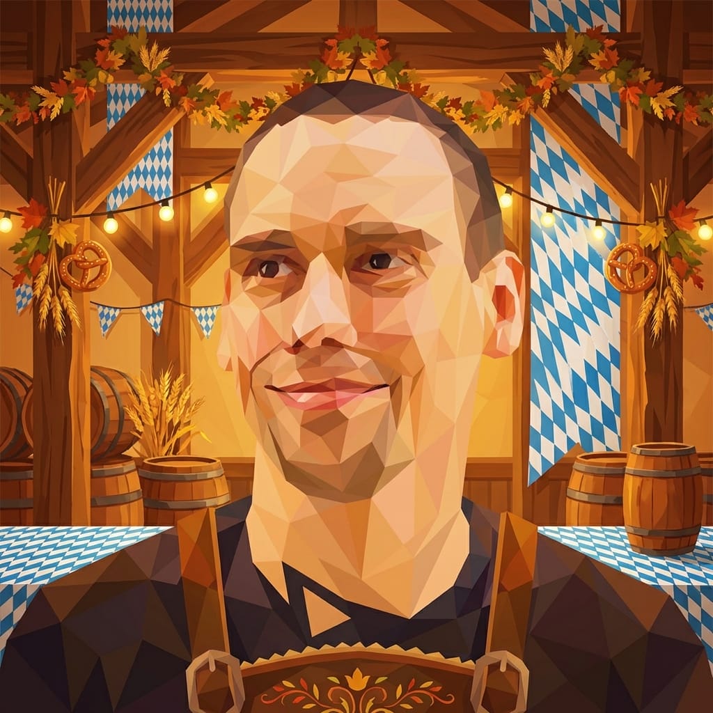 Oktoberfest photo effect example