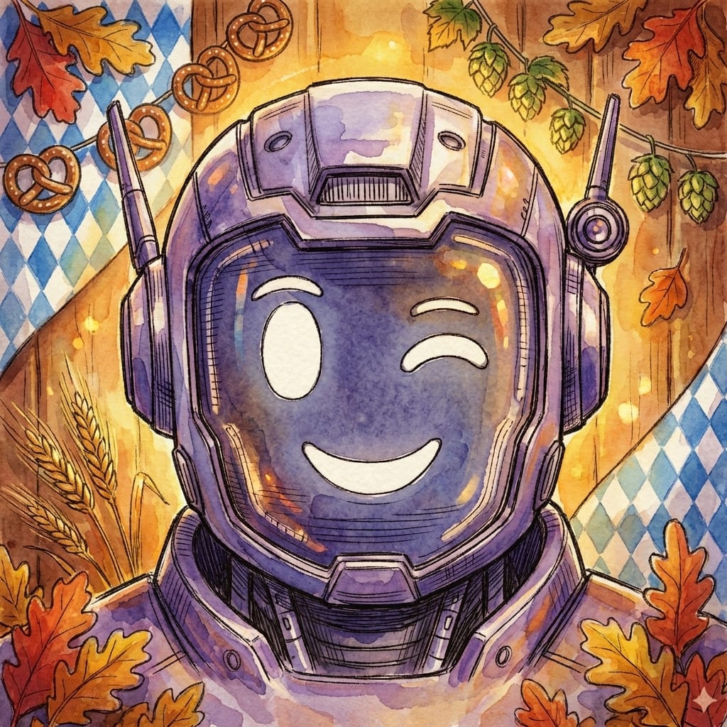 Oktoberfest photo effect example