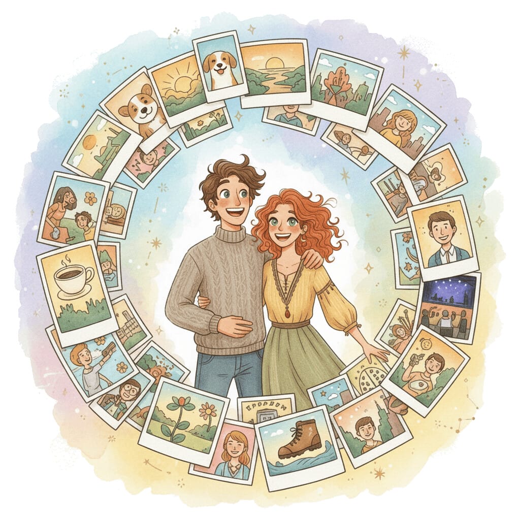 Couple Memory Collage