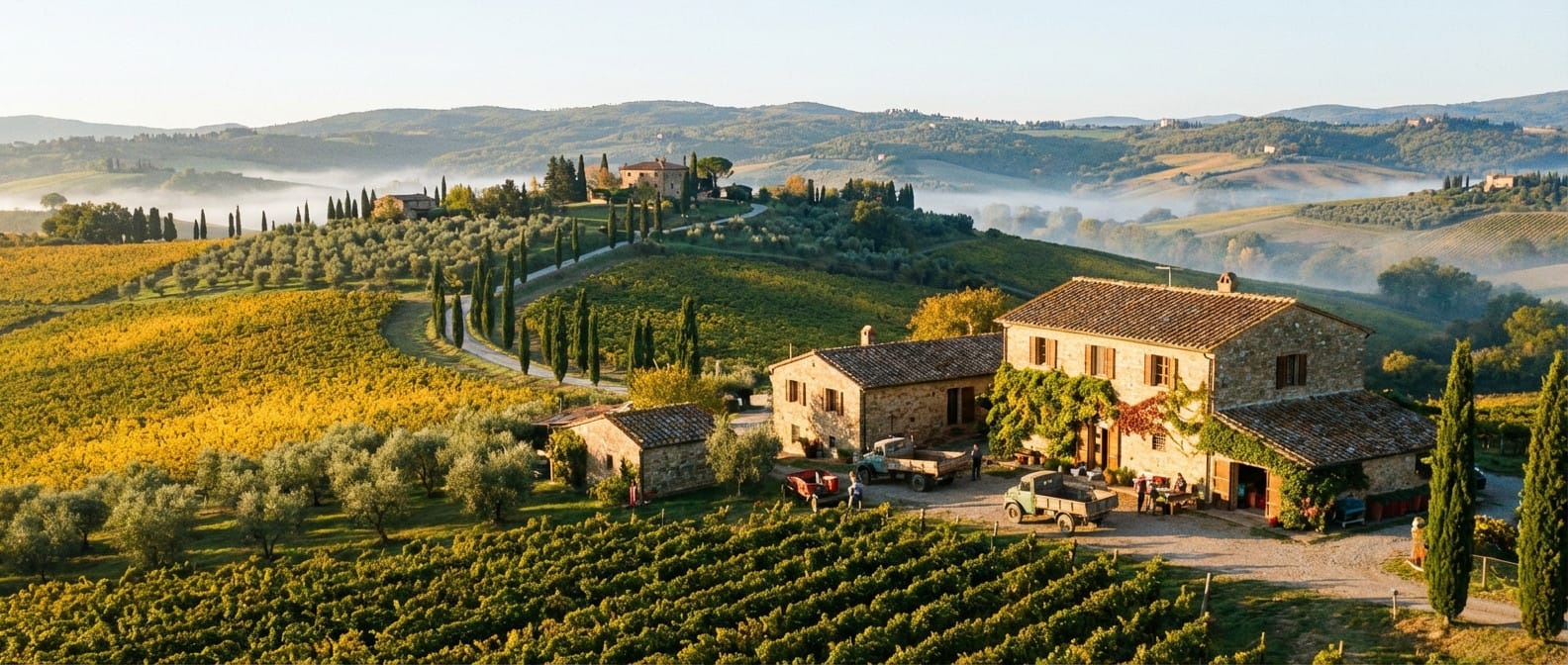 Harvest Farmhouses Tuscany