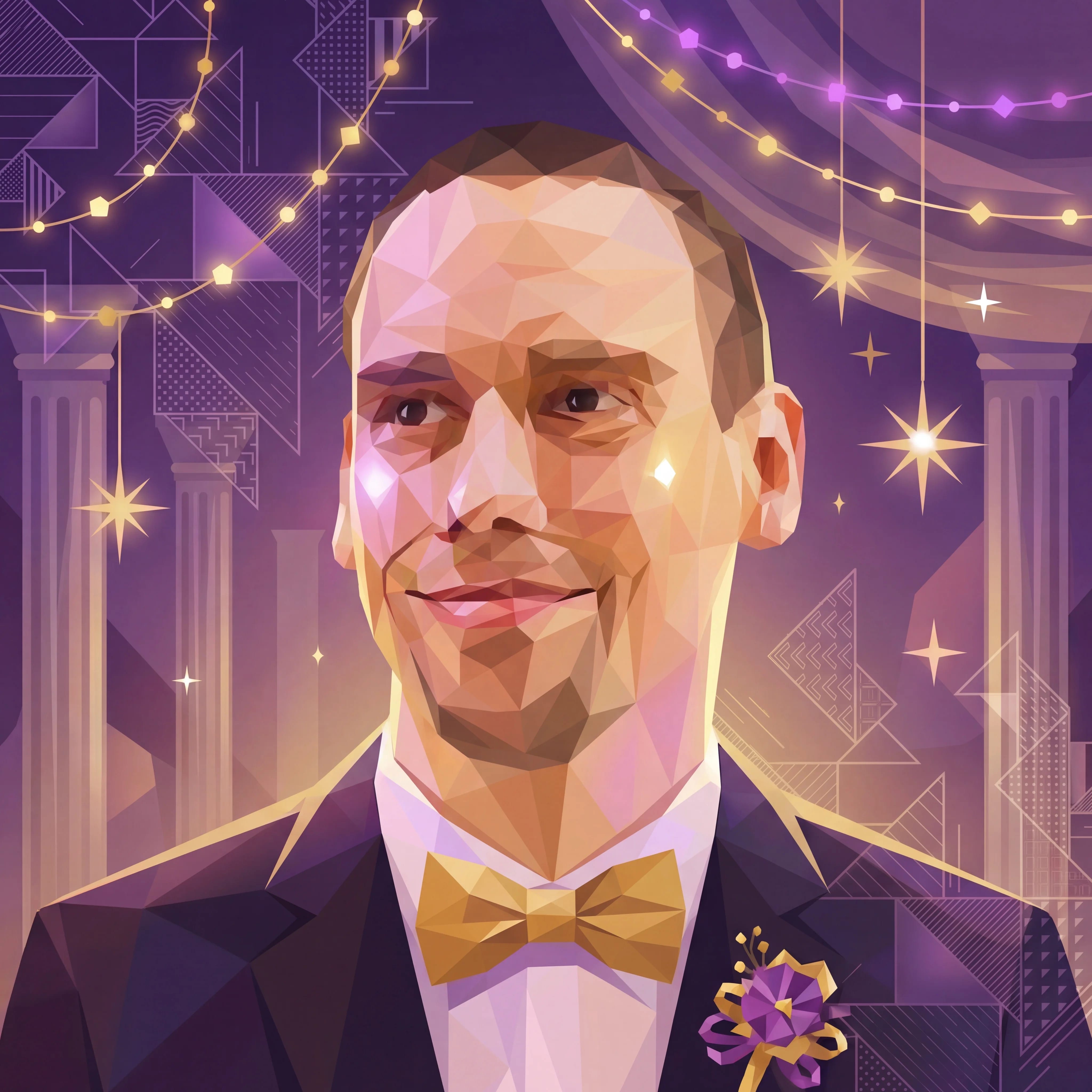 Prom photo effect example