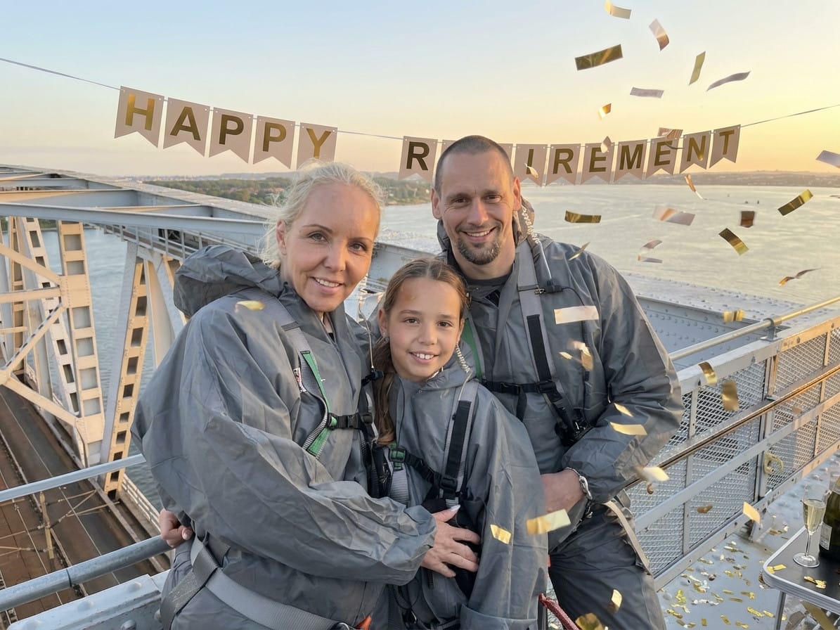 Retirement photo effect example