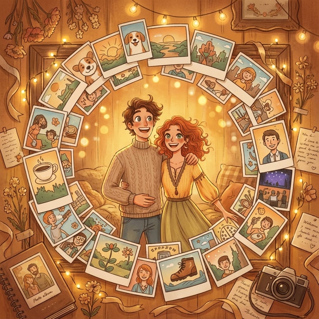 Reunion photo effect example