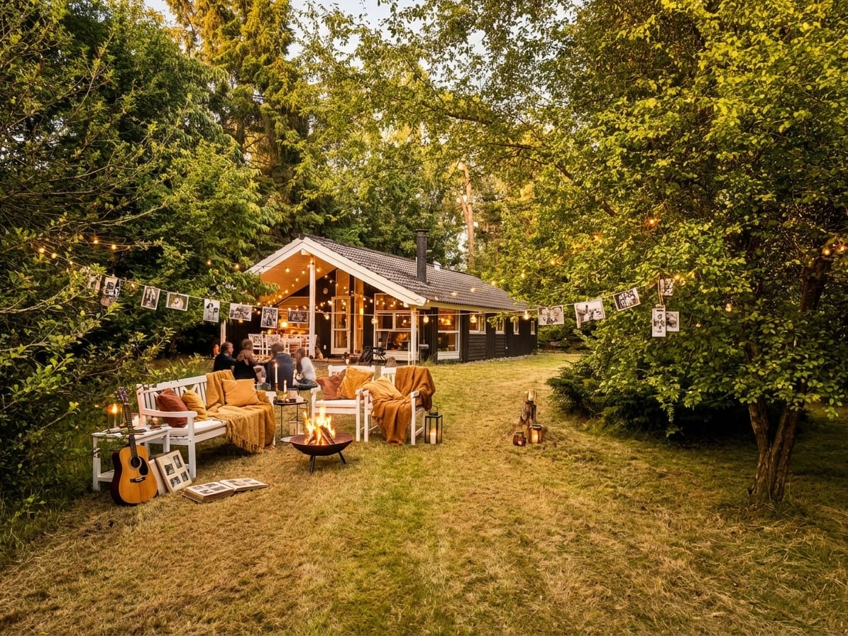 Reunion photo effect example