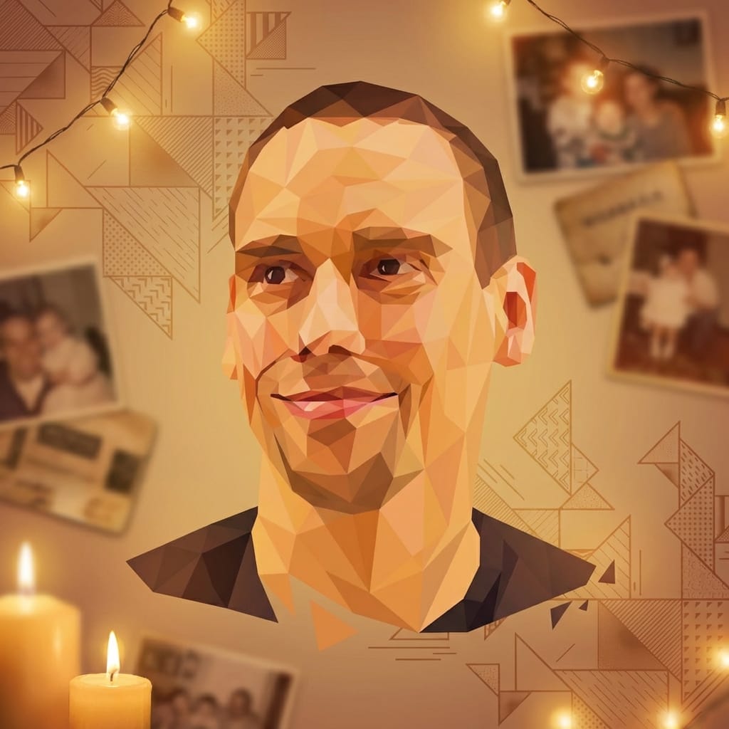 Reunion photo effect example