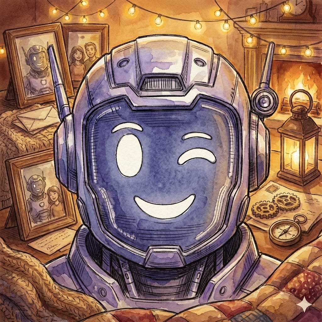 Reunion photo effect example