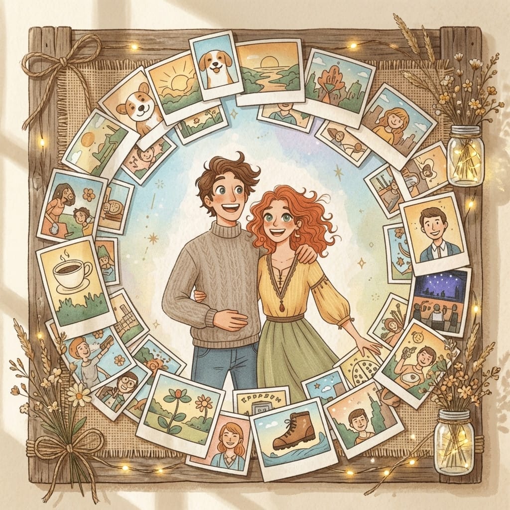 Rustic photo effect example