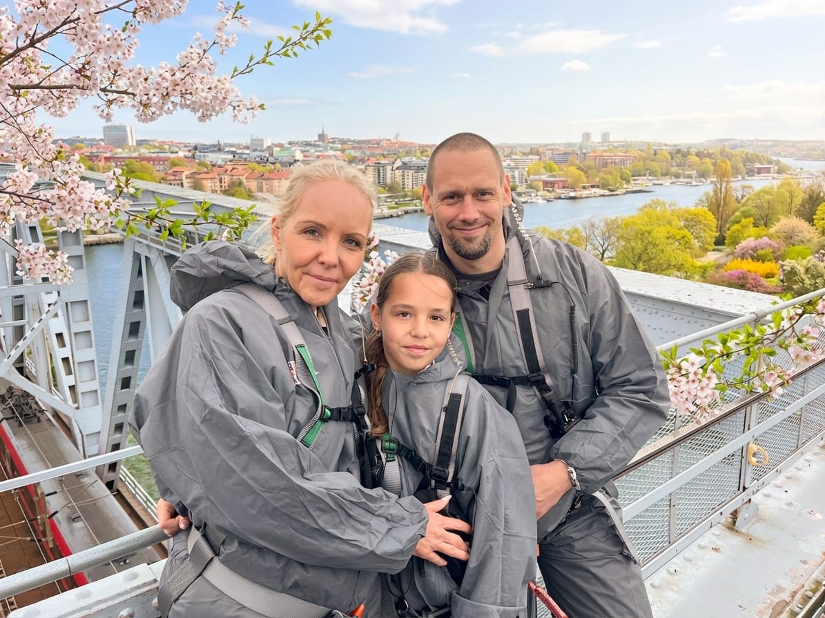 Spring photo effect example