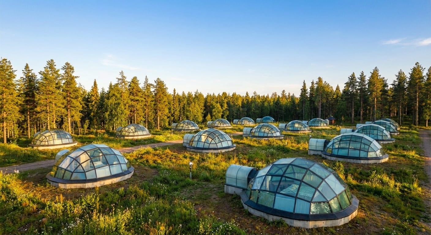 Summer photo effect example