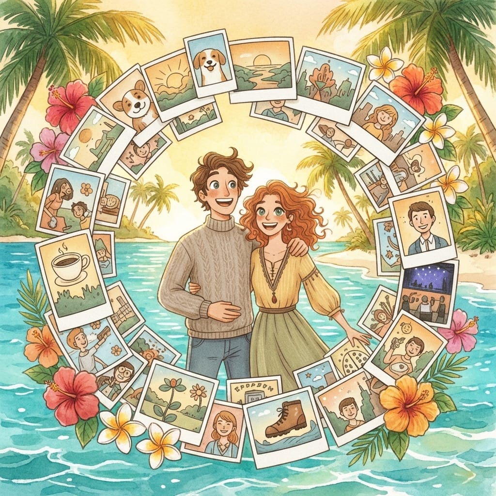 Tropical photo effect example