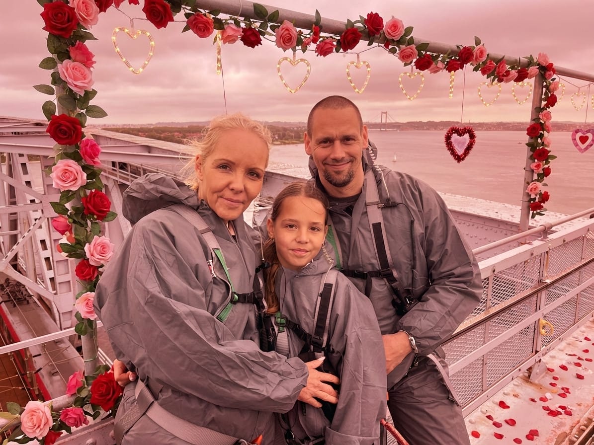 Valentine's Day photo effect example