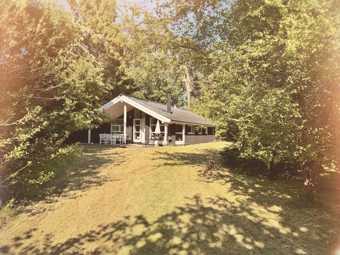 Vintage photo effect example