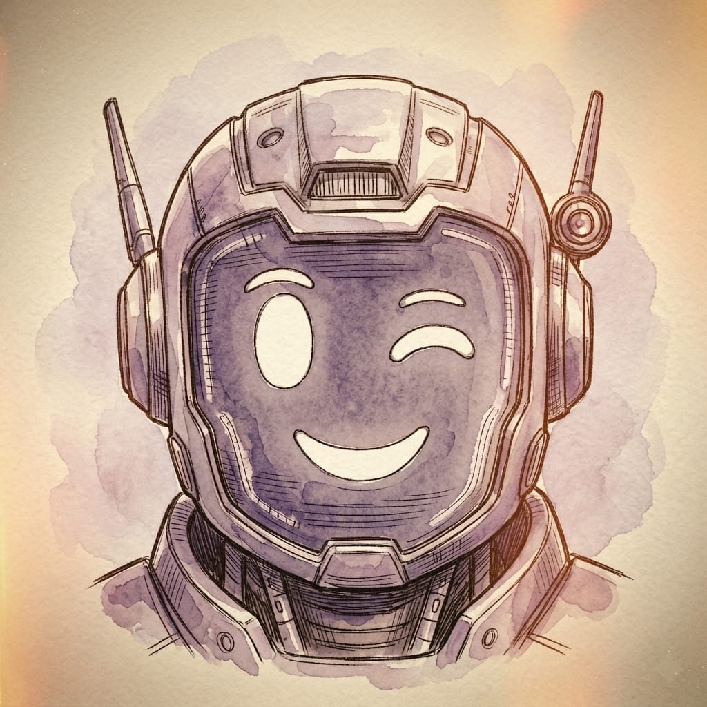 Vintage photo effect example