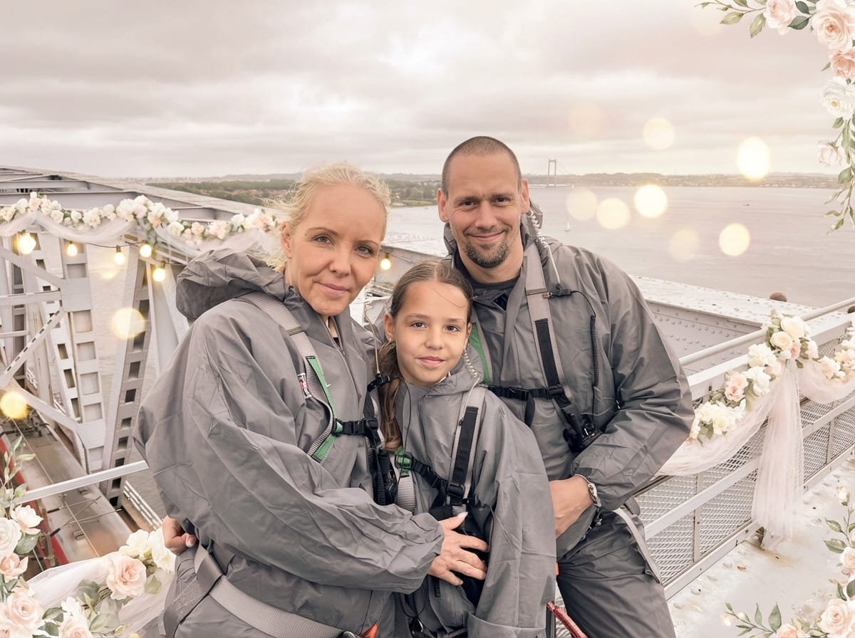 Wedding photo effect example