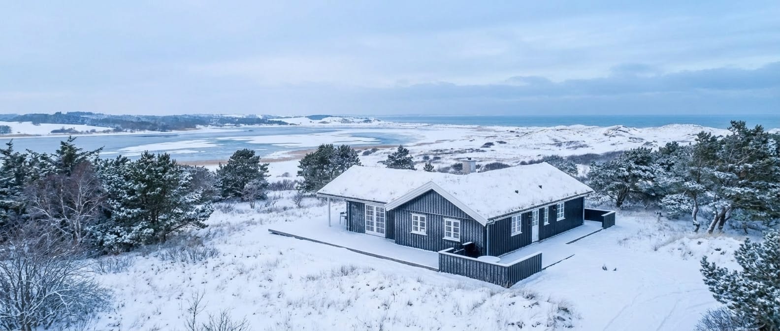 Winter photo effect example